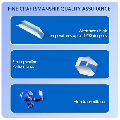 High Temperature and Corrosion Resistant Quartz Step Plate Can Be Customized for Experimental