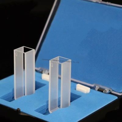 Οι ανθεκτικές στη διάβρωση και εξαιρετικά διαφανείς κουβέτες χαλαζίου χρησιμοποιούνται σε φασματομετρητές και φασματοφωτομετρητές