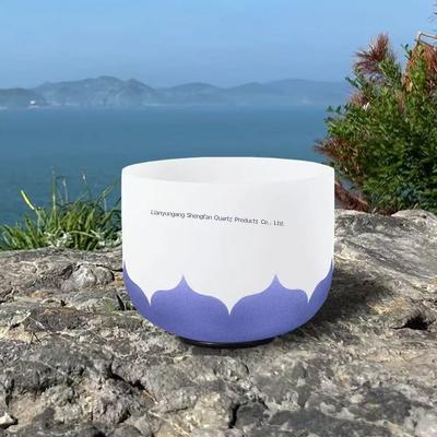 Pure Quartz Crystal Singing Bowl Set for Meditation Healing and Sound Therapy Designed to Create a Sacred Sanctuary Atmosphere