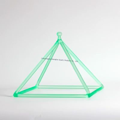 Crystal pyramid natural geometric tripod yoga musical instrument percussion instrument