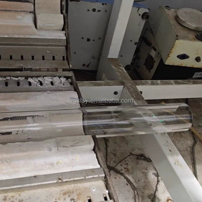 Υψηλής καθαρότητας SIO2 99,99% Ανθεκτικό στη θερμότητα έως 1200°C Διαφανές λιωμένο γυάλινο σωλήνα σιδήρου για ημιαγωγούς και οπτικές εφαρμογές