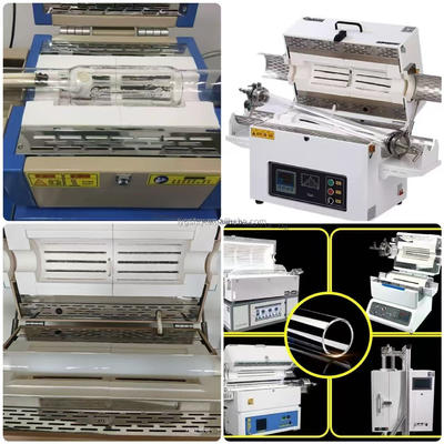 Προσαρμόσιμη υψηλής καθαρότητας SIO2 99,99% Τυλιγμένο γυάλινο σωλήνα κουαρτζίου με αντοχή στη θερμότητα έως 1200 °C