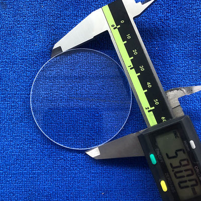 Προσαρμοσμένη στρογγυλή πλάκα από γυαλί χαλαζία πυριτίου ανθεκτική στην υπεριώδη ακτινοβολία, ανθεκτική στη θερμότητα, διαφανής υπόστρωμα από γυαλί χαλαζία, διαφανής πλάκα χαλαζία