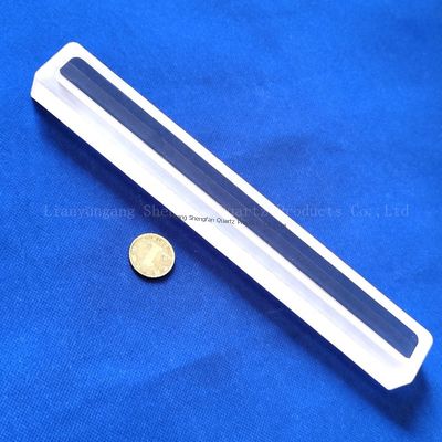 Εξαρτήματα από διαφανές χαλαζία υψηλής ακρίβειας CNC, ματ χαλαζία