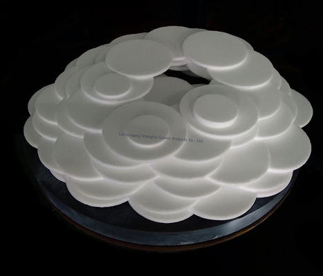 Όργανο εργαστηρίου αερίου και υγρού φιλτραρίσματος πυρήνας χαλαζιακής άμμου δίσκος φίλτρου χαλαζία