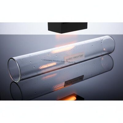 Μεγάλος διάμετρος ανθεκτικός στη θερμότητα σωλήνας χαλαζία υψηλής καθαρότητας SiO2>99,99%