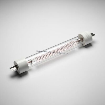 Διαφανές γυάλινο σωλήνα υψηλής διαπερατότητας από χαλαζία με καλή ηλεκτρική μόνωση και αντοχή στη διάβρωση