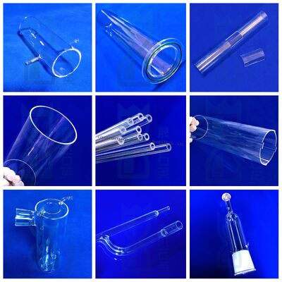 Καπιλάριος σωλήνας από τήκεως πυριτίου, γυαλί χαλαζία, με θερμοκρασία λειτουργίας 1100°C, καθαρότητα 99,99% SiO2 και υψηλή διαπερατότητα φωτός