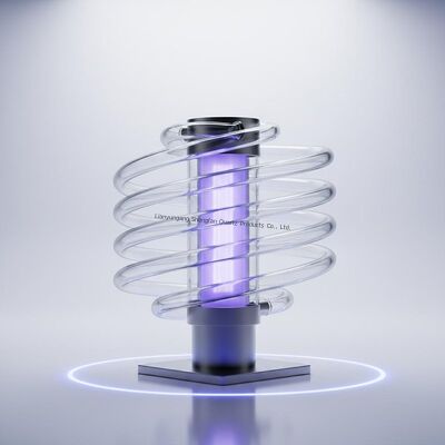 300mm OD Διαφανής χαλαζιακός γυάλινος σωλήνας για φως UVC με αντοχή σε υψηλή θερμοκρασία