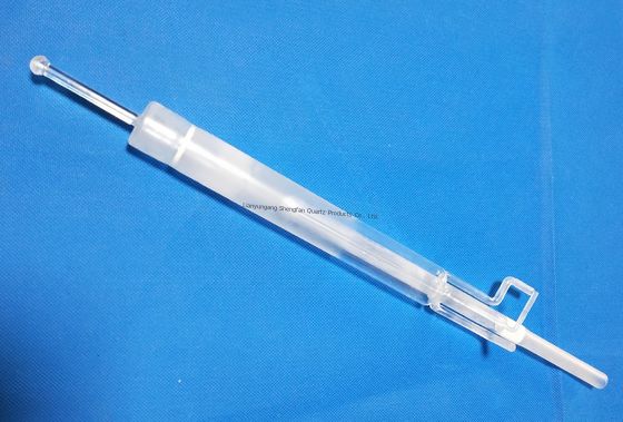 Καπιλάριος σωλήνας από τήκεως πυριτίου, γυαλί χαλαζία, με θερμοκρασία λειτουργίας 1100°C, καθαρότητα 99,99% SiO2 και υψηλή διαπερατότητα φωτός