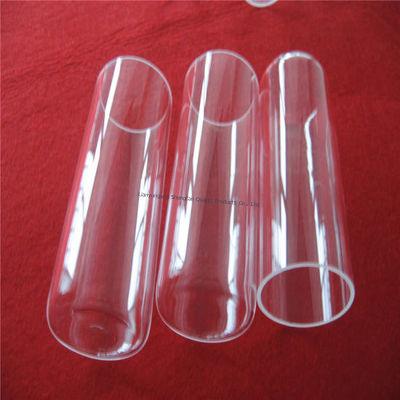 Υψηλή καθαρότητα 99,99% SiO2 Κουάρτζινο γυάλινο σωλήνα με σημείο αναψύξης 1180 °C και σημείο τριβής 1100 °C για εφαρμογές ημιαγωγών