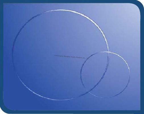 Διαφανής πλάκα γυαλιού από κουάρτζι UV με SIO2 99,99% Πυκνότητα 2,2g/cm3