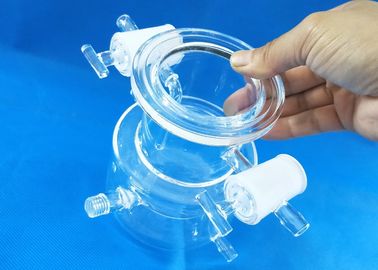Προσαρμοσμένος αντιδραστήρας Photocatalytic γυαλικών εργαστηρίων χαλαζία υψηλής θερμοκρασίας
