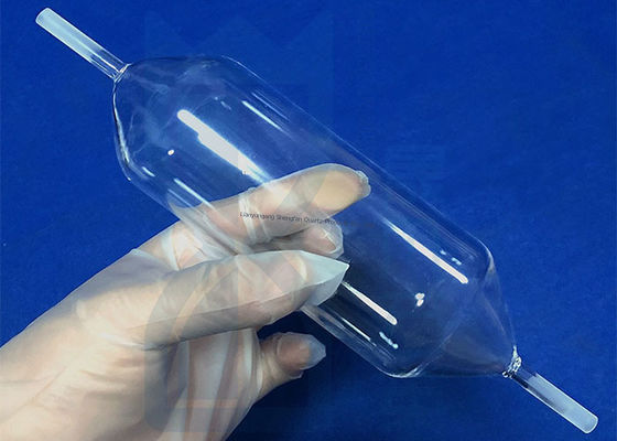 Θερμικά σταθερός διαφανής σωλήνας χαλαζία με απουσία φυσαλίδων αέρα και υψηλή διαπερατότητα φωτός