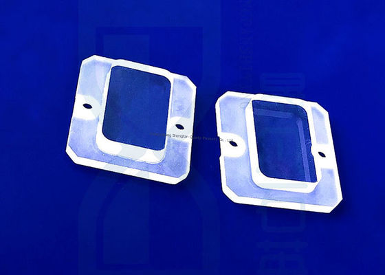 Υψηλής ακρίβειας JGS1 JGS2 JGS3 Κουαρτζική γυάλινη πλάκα γυάλινο φύλλο Κουαρτζική CNC διαδικασία Κόψιμο σε μέγεθος λιωμένο δίσκο γυάλινου χαλαζιού