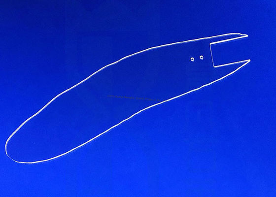 Προσαρμόστε το υψηλής θερμοκρασίας φύλλο γυαλιού από χαλαζία για την μηχανή θεραπείας