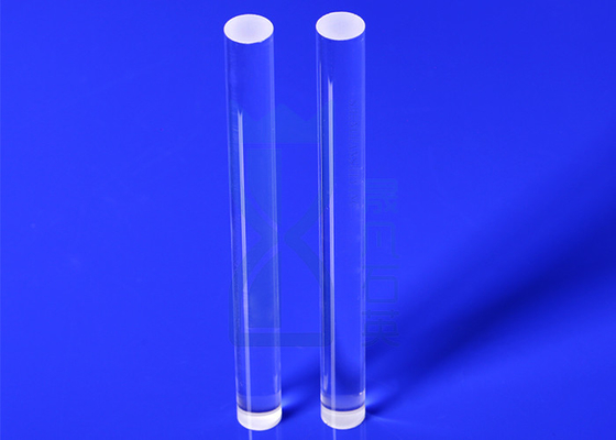 2,2g/Cm3 Ράβδος χαλαζία 92% Fused High Temperature Clear Transparent