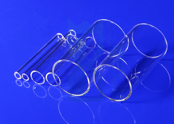 UV Lamp Quartz Testing Tube Reactor Glass Sleeve για μικροβιοκτόνες λάμπες 100mm