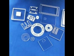 OEM ODM Διαφανείς γυάλινες πλάκες Αντί οξέος Υψηλή διαπερατότητα φωτός Αξιόπιστο Κουάρτζ