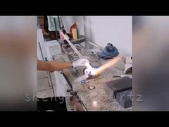 Επεξεργασία γυαλιού Κουαρτζού σωλήνα φωτιάς γυαλισμένο κάμψη υψηλής θερμοκρασίας