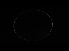 Στρογγυλή πλάκα γυαλιού χαλαζία Φωτοηλεκτρονική πλάκα συντηγμένου πυριτίου Jgs1 Jgs2 Jgs3