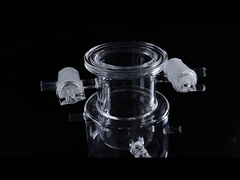 300 χιλιοστά Όργανο από Γυαλί Χαλαζία Προσαρμοσμένο για τον Τομέα των Ημιαγωγών