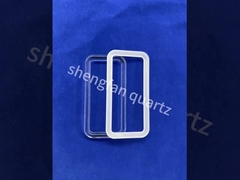 Φαρμακευτικό δαχτυλίδι διαφανούς κουαρτζού ανθεκτικό σε υψηλές θερμοκρασίες