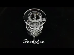 Εξαιρετικής ποιότητας, προσαρμοσμένος, διπλής στρώσης, φωτοκαταλυτικός αντιδραστήρας, ανθεκτικός στη διάβρωση, διαφανές γυαλί χαλαζία Inst