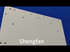 Φλάντζα σωλήνων χαλαζία φούρνου με μεγάλους αρμούς Διαφανές υψηλής καθαρότητας