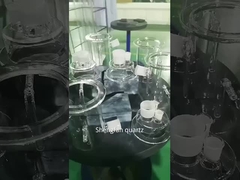 Αντιδραστήρας από γυαλί χαλαζία