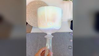 Κρυστάλλινο μπολ τραγουδιού για θεραπεία τσάκρα