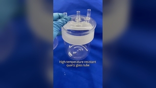 Προσαρμοσμένος γυάλινος σωλήνας χαλαζία υψηλής θερμοκρασίας