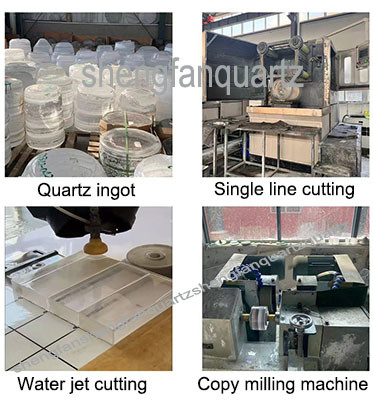 Quartz glass production process step 2 â forming and shaping